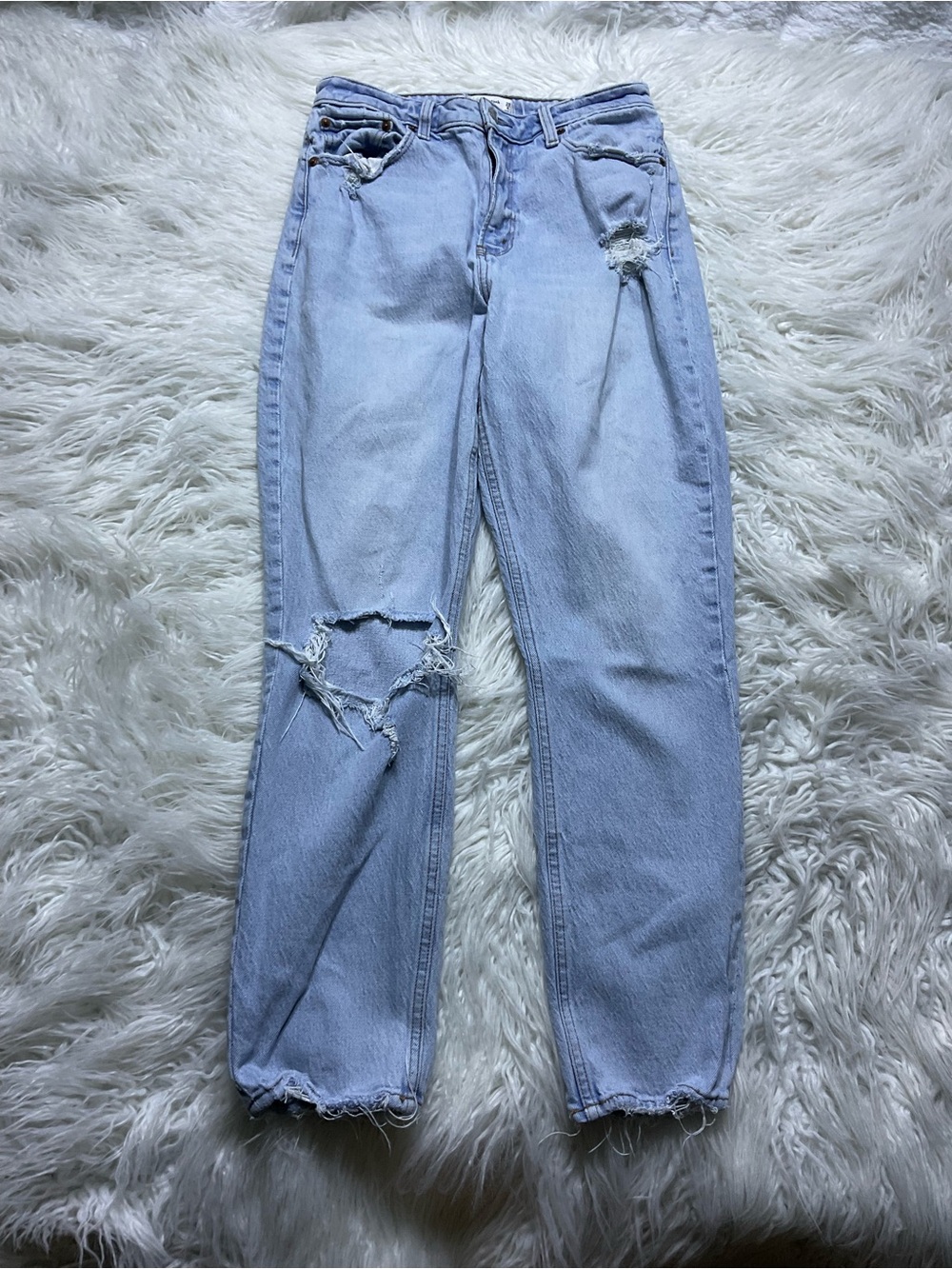 Abercrombie Curve Love The Mom High Rise Jeans